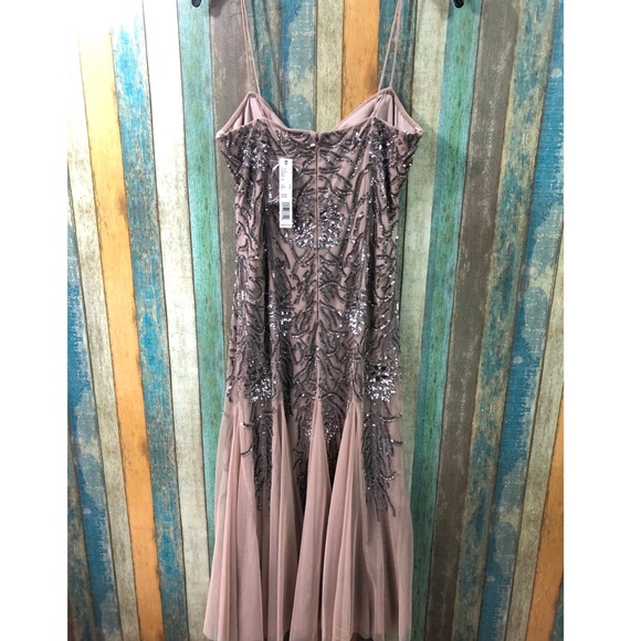 Gianni Bini Jane Beaded Flounce Midi Dress - Picture 3 of 4